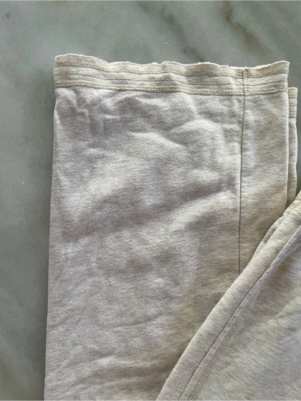 SO Neutral Beige Drawstring Track Joggers